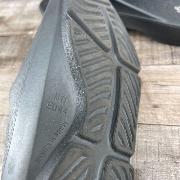 Ultimate Foot Store Slides Slip On Slippers Mens Size 11 Black - Picture 7 of 8